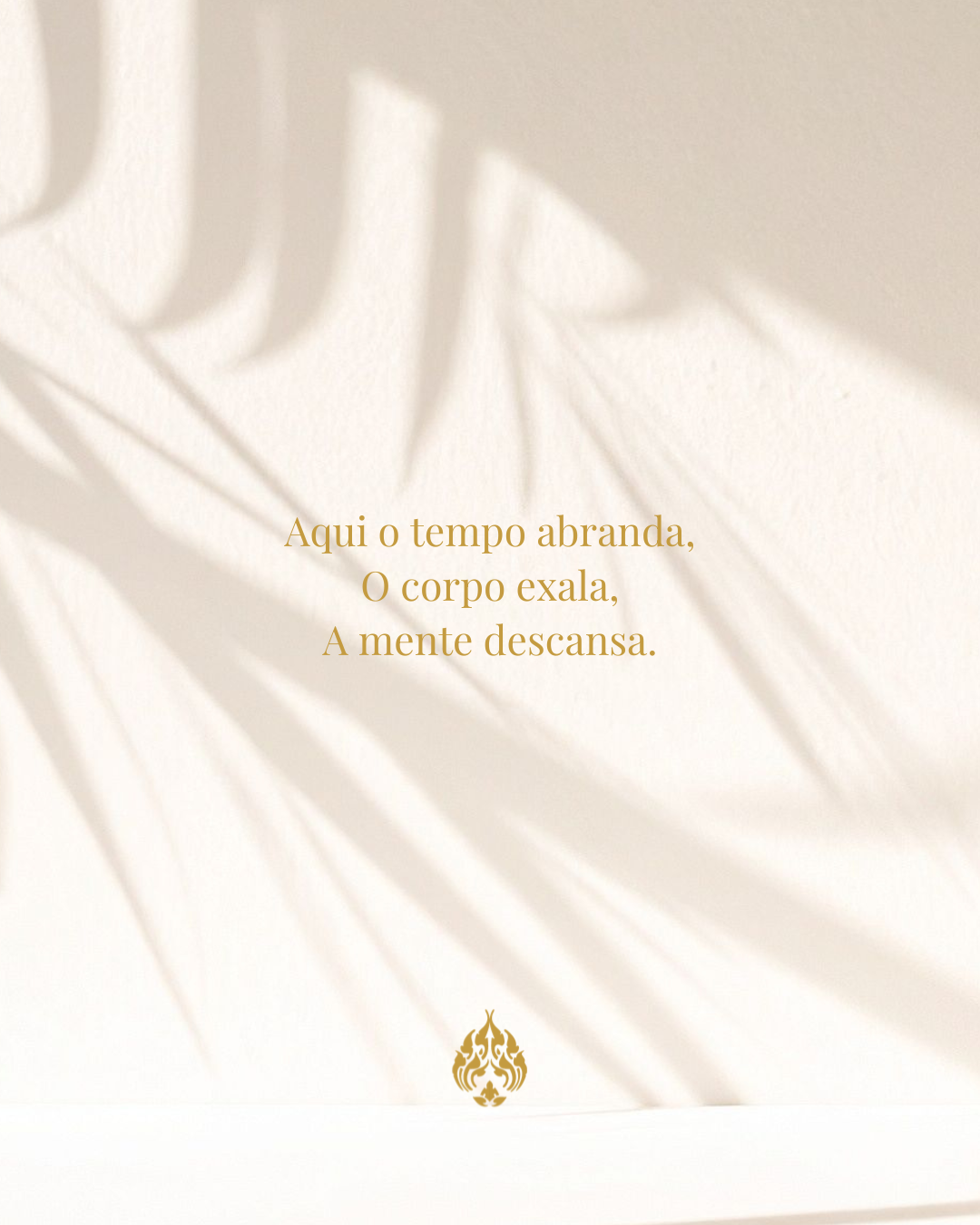 Aqui o tempo abranda, o corpo exala, a mente descansa.